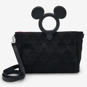 Loungefly Disney Mickey Silhouette Handle Tote/Crossbody NWT